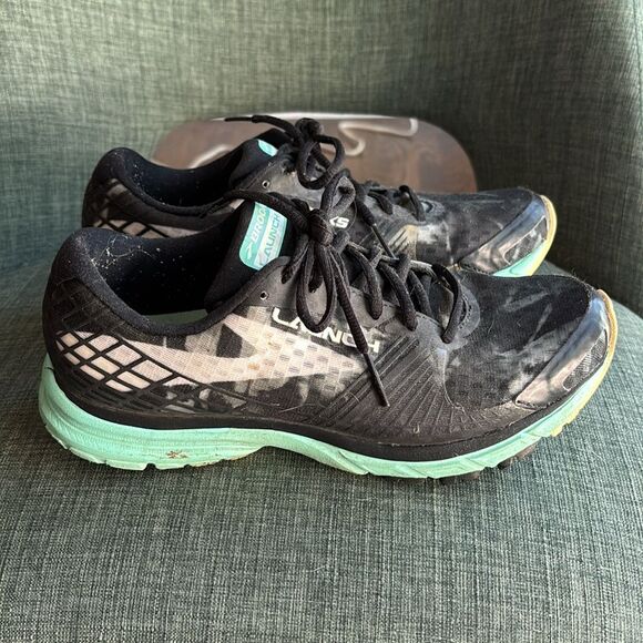 Brooks Launch 3 Women Size 8.5 Ice Mint/Black Running Shoes Sneakers comfort GUC - Picture 3 of 10
